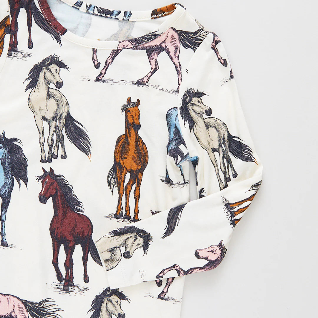 Horse pj online set