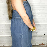 Hazie Denim Maxi Dress