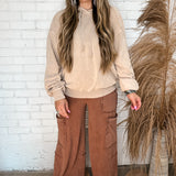 Cloud Nine Joggers - Chestnut