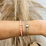 Small H Bracelet - Pink