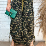 Wide Flare Camo Pants