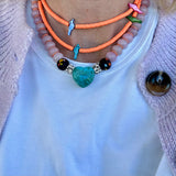 Way To My Heart Turquoise Necklace