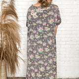 Floral Circus Love T-Shirt Maxi Dress - Ramon