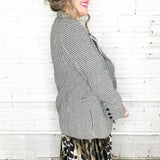 Hallie Houndstooth Blazer