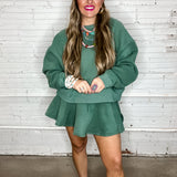 The Perfect Skort Set - Pine Green