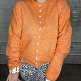 The Piper Cardigan - Orange