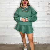 The Perfect Skort Set - Pine Green