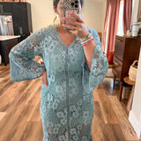 Dusty Waters Lace Dress