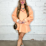 The Perfect Skort Set - Peach Orange