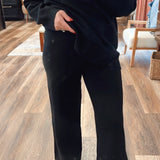 Country Club Sweater Pant - Black