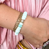 Ocean Tides Bracelet - Sea Green Hues