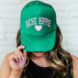 Riche Hippie Trucker Hat- Green