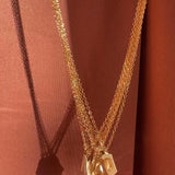 Gold Cowboy 16" Necklace