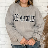 Los Angeles Old School Pullover Sweater