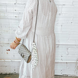 Rome Around Button Up Kimono Duster - Light Lavender