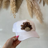 Krazy Cowgirl Feather Trucker Hats