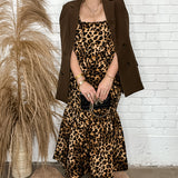 Soho Statement Leopard Skirt Set