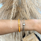 Small H Bracelet - Orange