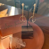 Bitten Gold Naja Earrings