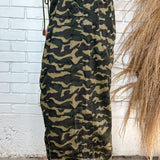 Wide Flare Camo Pants