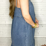 Hazie Denim Maxi Dress