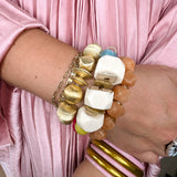 Layla Bracelet - Ivory Wood