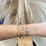 Gold Horse Bit Bracelet Cuff