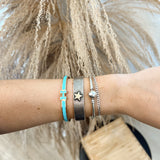 Small H Bracelet - Turquoise