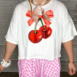 Double Cherry Graphic Tee