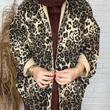 Top Notch Bejeweled Leopard Shacket