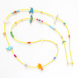 The Sara Multi Fetish Necklace - Yellow