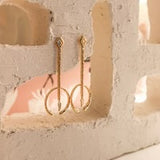 Bitten Gold Naja Earrings