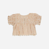 Colette Top - Grapefruit Stripe