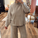 Country Club Sweater Pant - Mocha