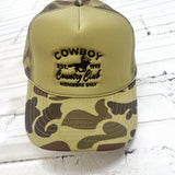 Country Club Cowboy Trucker Hat - Camo