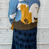 Plain Skies Horse Cardigan