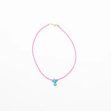 Mini Thunderbird Necklace - Hot Pink