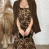 Soho Statement Leopard Skirt Set