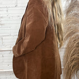 Linden Blazer - Saddle