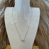 Large Solo Diamond Necklace