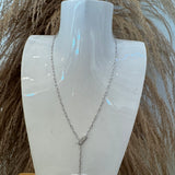 Diamond Lariat Necklace