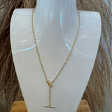 Diamond Lariat Necklace