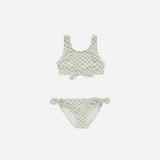 Knotted Bikini - Seafoam Check