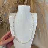 Dainty Pearl Beaded Necklace