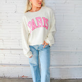 {Daydreamer} Paris BF Crew Sweatshirt