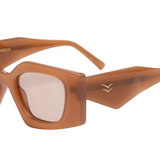 Birdie Polarized Sunglasses- Prosecco/Melon