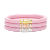 {Budha Girl} Three Kings Bangles - Pink