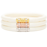 {Budha Girl} Three Kings Bangles - Ivory