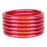 {Budha Girl} All Weather Bangles - Pink