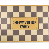 Checker Chewy Vuiton Dog Mat